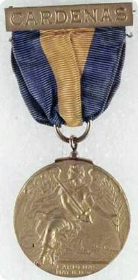 Cardenas Ehrenmedaille