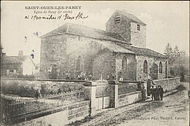 Carte postale, Saint-Ouen-les-Parey, Église de Parey (Xe siècle).jpg