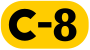 Pendolare C8 (AmarilloAM).svg