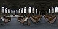 Photo panoramique 360°x180° de l'intérieur de la chapelle