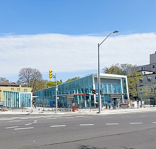 <span class="mw-page-title-main">Chaplin station</span> Future underground LRT station in Toronto, Canada