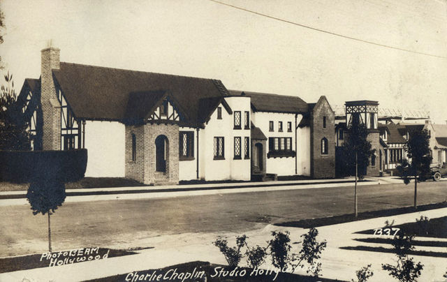 A&M Records' headquarters (including the company's recording studios), pictured in 1922 in their former guise as Charlie Chaplin Studios