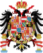 Nyspaniens rigsvåbenet for Karl I af Spanien, Tysk-romersk kejser