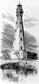 Pen & Ink Sketch of Charleston Light of 1767, SC – USCG Archive