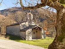 Scorcio della chiesa di S.Michele Arcangelo a Cerreto