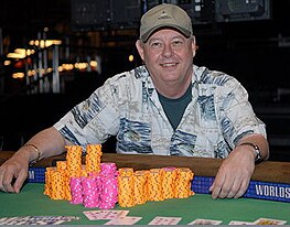 Reslock at the 2007 WSOP Chris Reslock.jpg