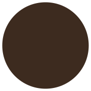 Round and brown