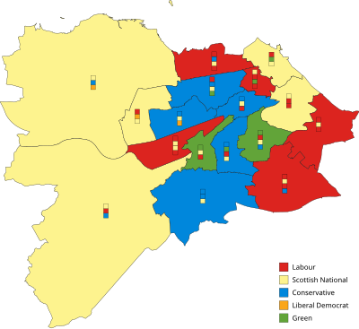 City of Edinburgh Council election 2012 - Alternate.svg