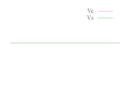 صورة متحركة لإشارتي الدخل والخرج في مضخم ترانزستوري من الصنف C، يُمثل المنحي الأحمر إشارة الدخل والأخضر إشارة الخرج.