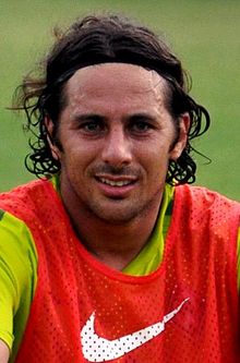 Claudio Pizarro scored 190 Bundesliga goals, a record for a foreign player ClaudioPizarro.jpg