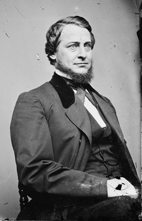 Vallandigham, photographed at some point during his Congressional career (1858-1863)