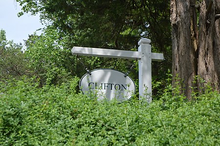 Clifton driveway signage