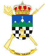 Coat of Arms of the Base Services Unit "Araca" (USBA)