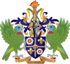 Coat of arms of Saint Lucia.svg
