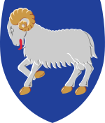 Coat of arms of the state government of the Faroe Islands