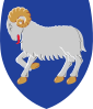 Føroyar (Faroiż) Færøerne (Daniż) – Emblema