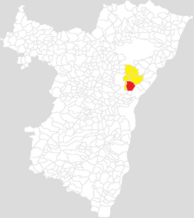 Localização da Comunidade de Municípios do Baixo Zorn