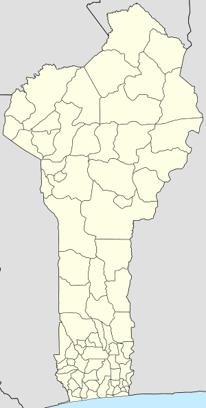 Communes of Benin Communes Benin.svg