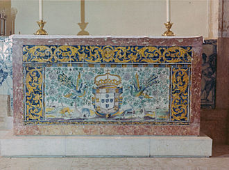 The altar antependium. Covento de Santa Teresa de Jesus, Lisboa, Portugal (3585169256).jpg