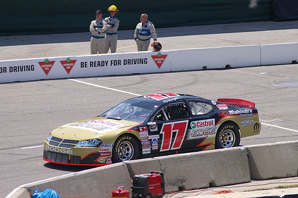 D. J. Kennington during the Jumpstart 100. Kennington beat J. R. Fitzpatrick to the title by 87 points.