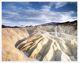 Places of interest in the Death Valley area