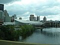 David L. Lawrence Convention Center, Pittsburgh, from a bridge 2006.jpg
