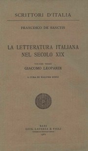 Thumbnail for File:De Sanctis, Francesco – Giacomo Leopardi, 1961 – BEIC 1800379.djvu