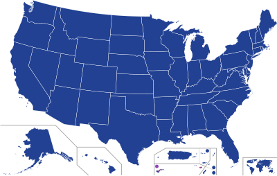 Democratic Party presidential primaries results by delegate allocation, 2024.svg