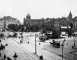 Der Alexanderplatz um 1908