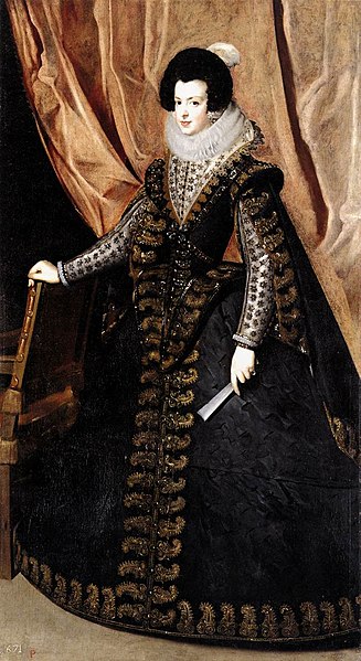 File:Diego Velázquez - Queen Isabel, Standing - WGA24385.jpg