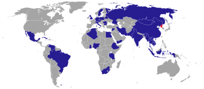 List Of Diplomatic Missions Of North Korea