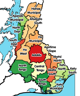 Ho West District District in Ghana