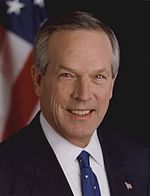 Donald Evans, former U.S. Secretary of Commerce under George W. Bush, received an MBA from McCombs in 1974. Donald Evans.jpg