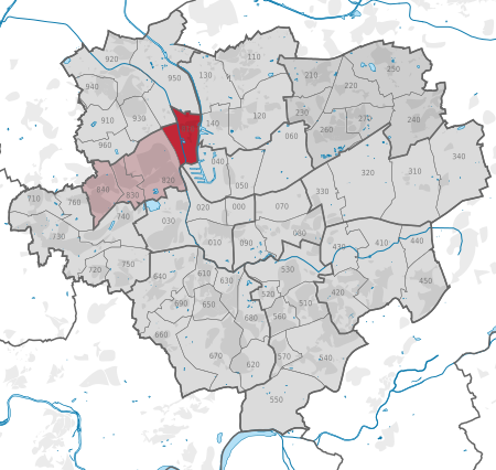 Dortmund Statistischer Bezirk Deusen