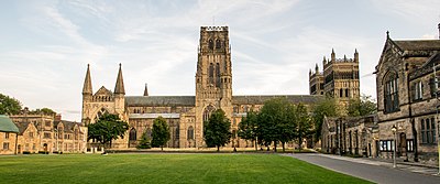 Durham Cathedral viewed from Palace Green Durham Cathedral from Palace Green.jpg