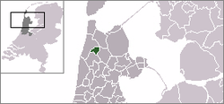 Localização de Schagen nos Países Baixos.