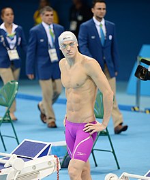 Dzmitry Salei. Swimming at the 2016 Summer Paralympics - Men's 100 metre backstroke S12 2.jpg