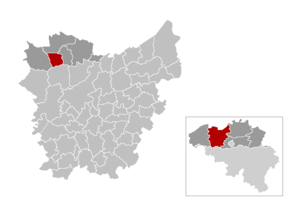 Eeklo în Provincia Flandra de Est