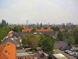 View of the city of Eindhoven