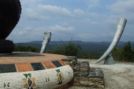 Emakhosini monument near Ulundi - Memorial to Zulu kings.jpg