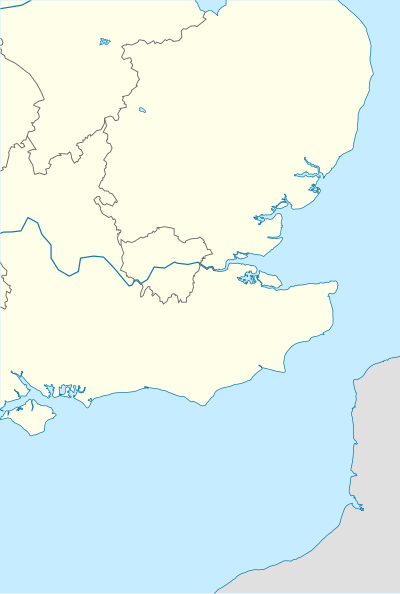 2013–14 Isthmian League is located in Southeast England