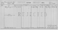 Enrollment for Cherokee Census Card R1202 - NARA - 260265.tif