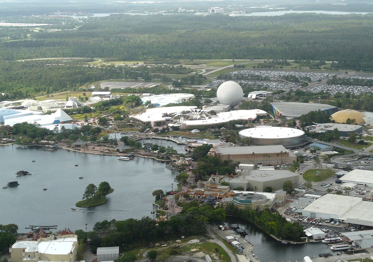 Image result for epcot aerial view