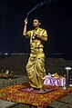 File:Evening Ganga Aarti Assi Ghat, Varanasi 2.jpg