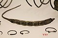 Silver snake-headed bracelet