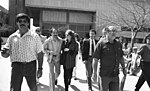 Thumbnail for File:Famous American actress and singer Barbra Streisand standing at the new building for Jewish Studies which she donated (FL63494149).jpg