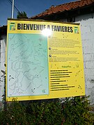 Panneau d'informations.