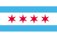 Bandyera de Chicagoשיקאגו