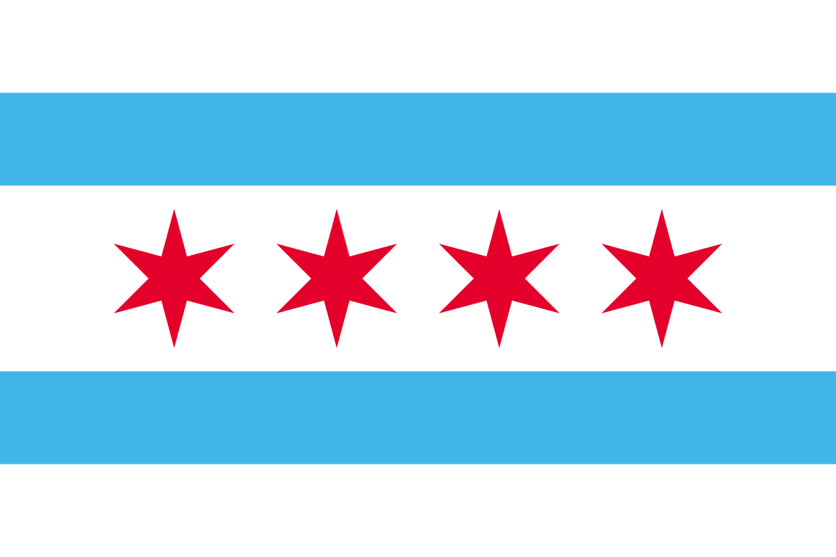 Flag of Chicago, Illinois.svg