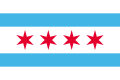 Flagge von Chicago